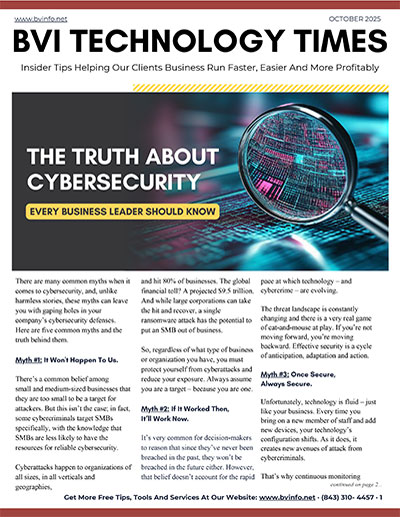 BuenaVista Information Systems Newsletter October 2025