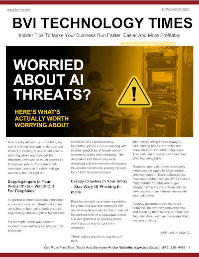 BuenaVista Information Systems Newsletter November 2025